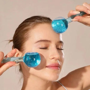 BOLAS DE REFRIGERACIÓN LCE, MASAJEADOR FACIAL