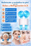 BOLAS DE REFRIGERACIÓN LCE, MASAJEADOR FACIAL